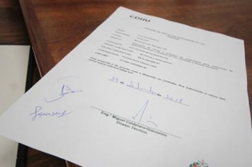 Assinatura da OIS em Itatinga.