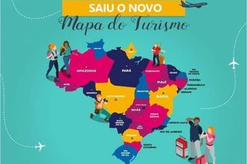 Divulgação do Mapa do Turismo Brasileiro 2019/2021.