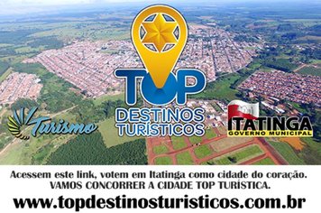 Top Destinos Turísticos - Acessem e vote em Itatinga