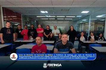 Início do Curso de Montador de Carroceria de Ônibus