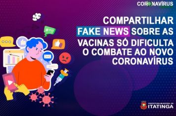 NÃO COMPARTILHE FAKE NEWS! 