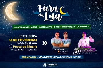 Feira da Lua – 13 de fevereiro