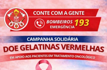 Campanha “Doe Gelatinas Vermelhas”