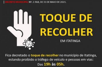 TOQUE DE RECOLHER!! 