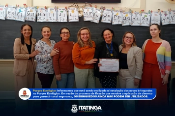 RECONHECIMENTO QUE REPRESENTA UM TRABALHO COLETIVO