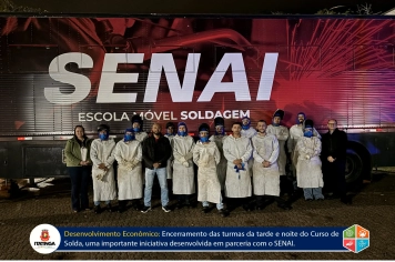 Encerramento do Curso de Solda – Turmas da Tarde e Noite