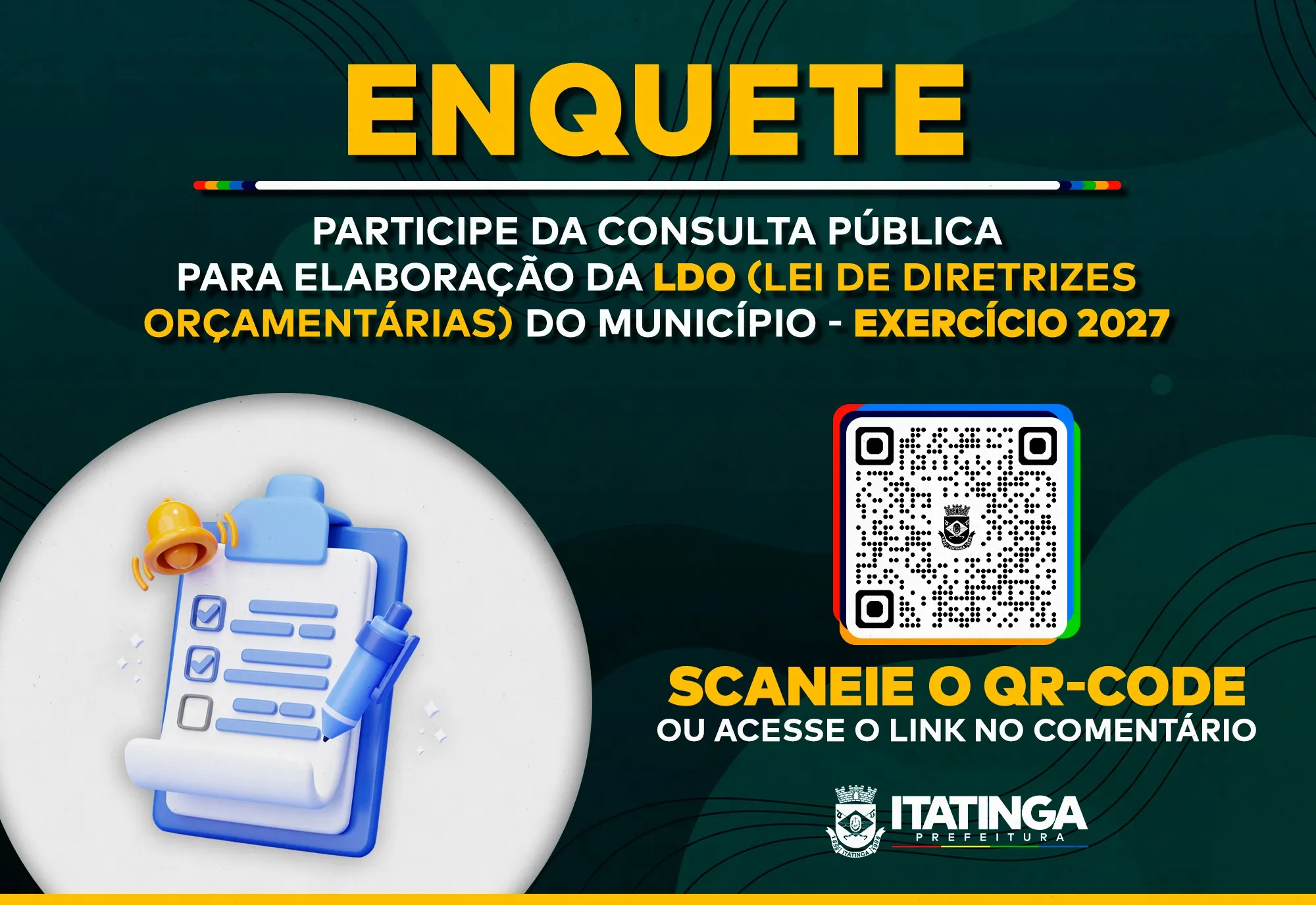 Consulta Pública – Elaboração da LDO 2027