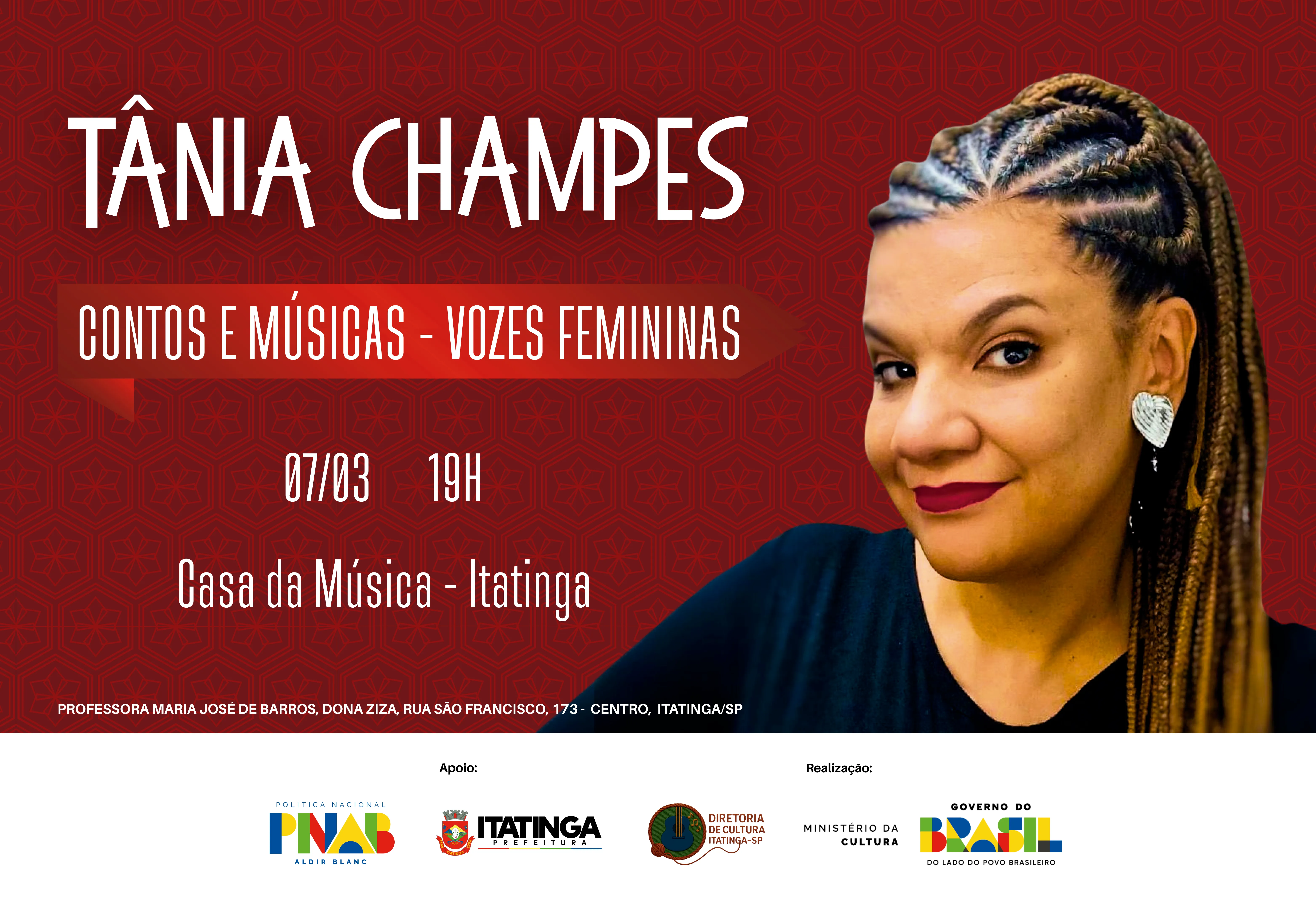 Convite Especial – Espetáculo “Contos e Músicas: Vozes Femininas”