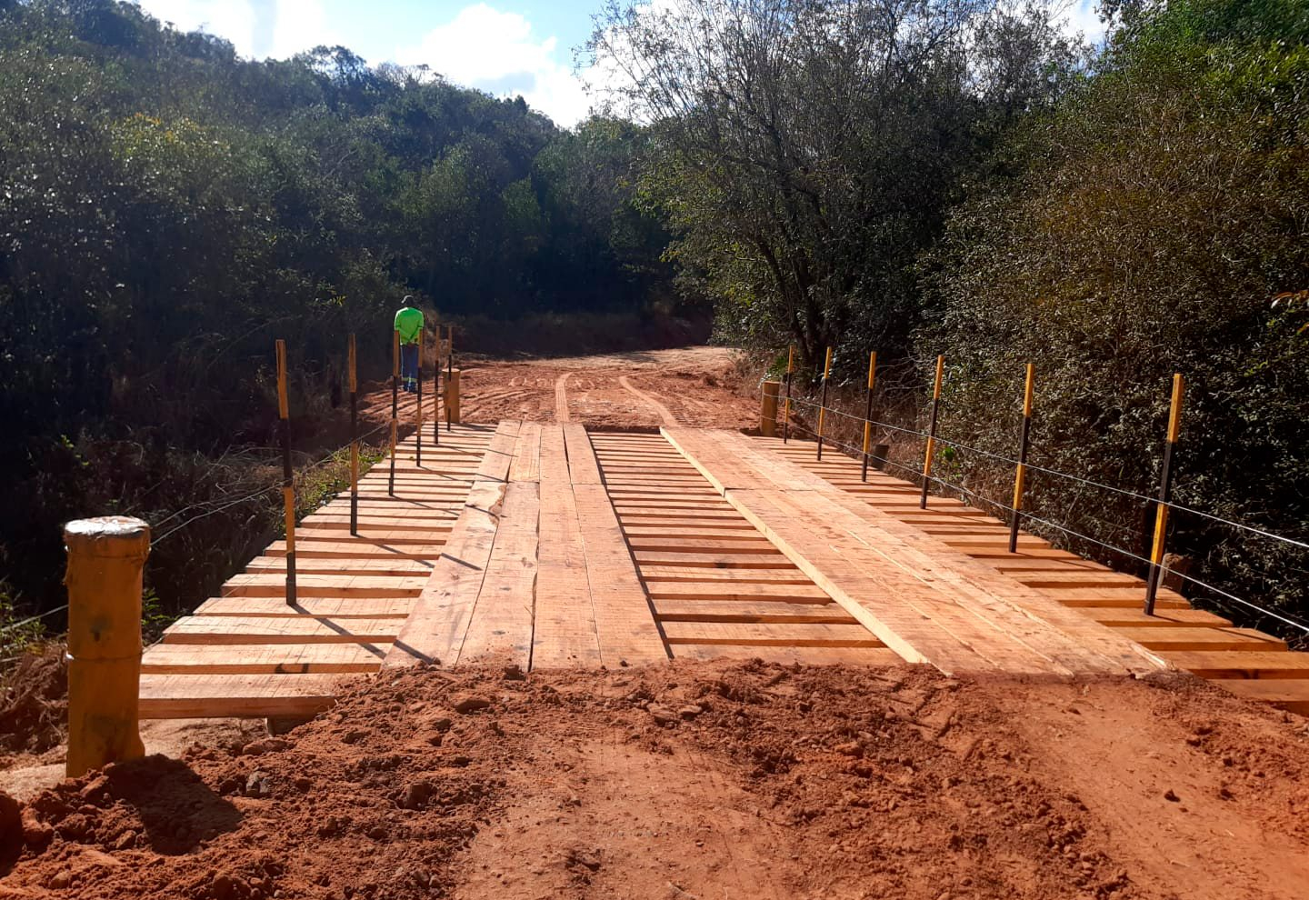 Nova ponte garante mais segurança e mobilidade na estrada municipal ITN-364