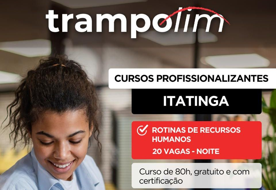 Quer se qualificar para o mercado de trabalho? Então essa oportunidade é pra você!