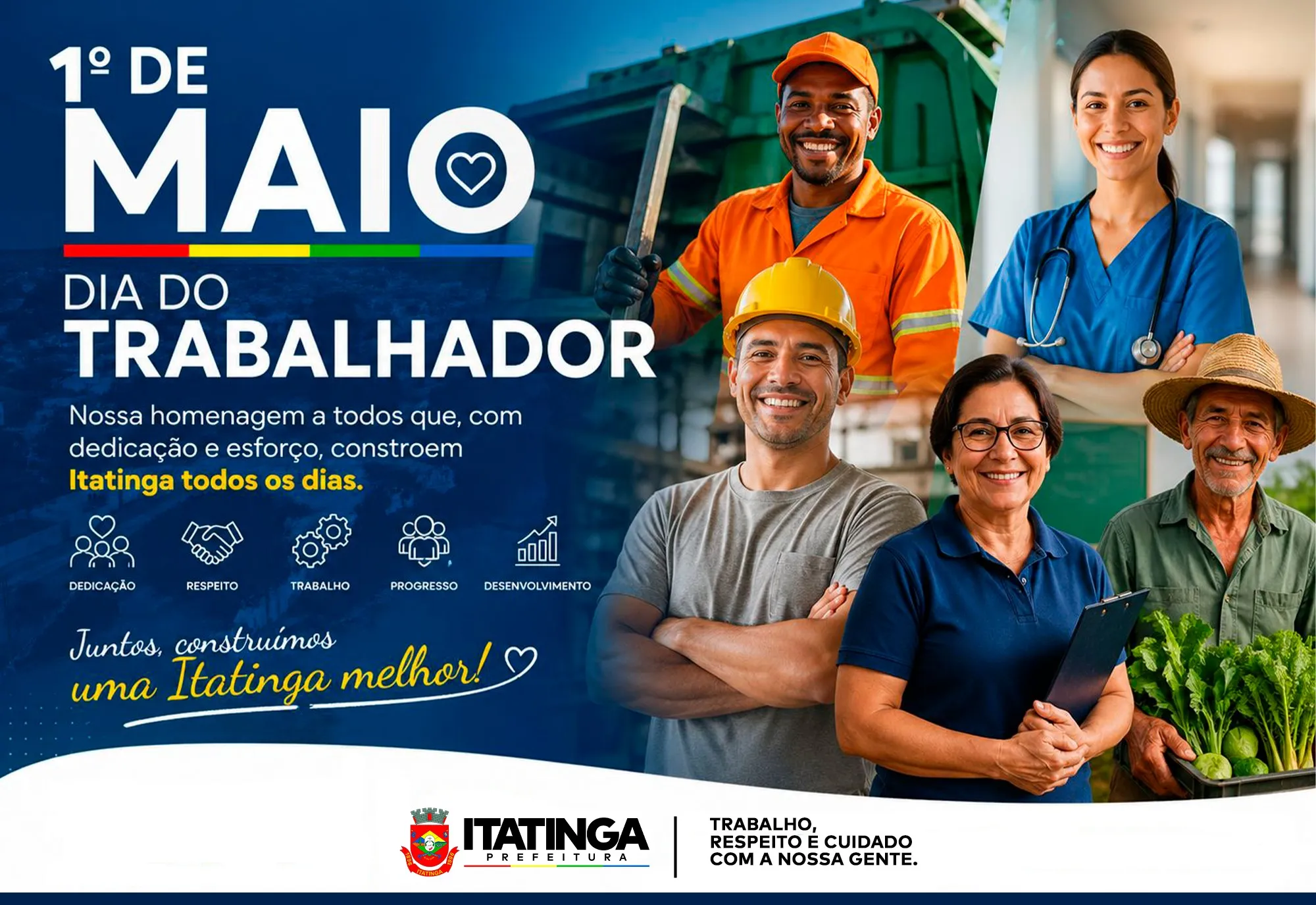 DIA DO TRABALHADOR - 1º DE MAIO