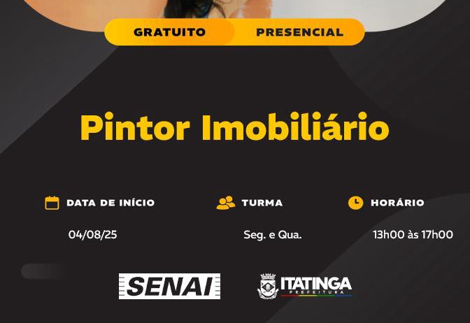 CURSO DE PINTOR IMOBILIÁRIO - SENAI